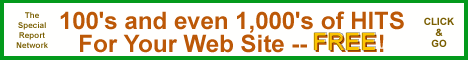 The special report network will drive thousands of additional hits to your web site every month.