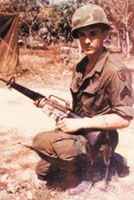 Sgt. Toby Brant in Vietnam.